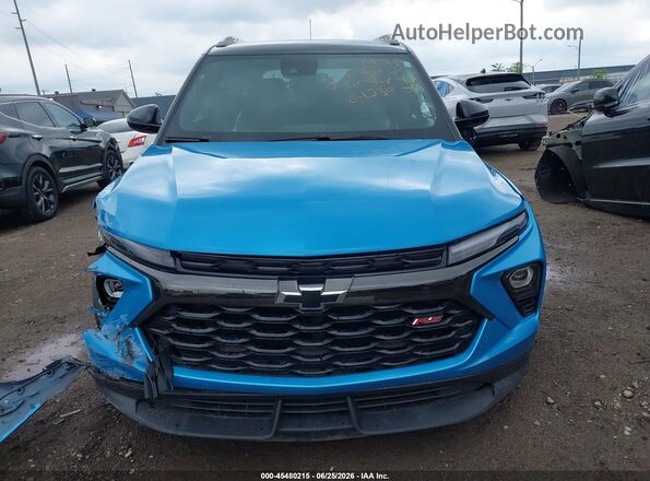 KL79MUSL9SB009908 2025 CHEVROLET TRAILBLAZER Синий Вид панели приборов