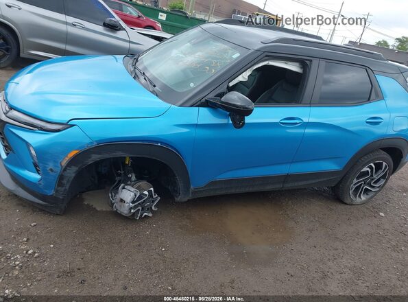 KL79MUSL9SB009908 2025 CHEVROLET TRAILBLAZER Синий Вид задней части салона