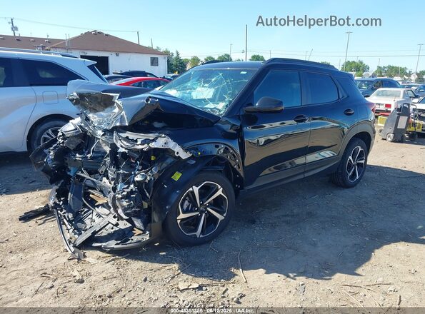 KL79MUSLXPB151868 2023 CHEVROLET TRAILBLAZER Черный Передняя левая четверть