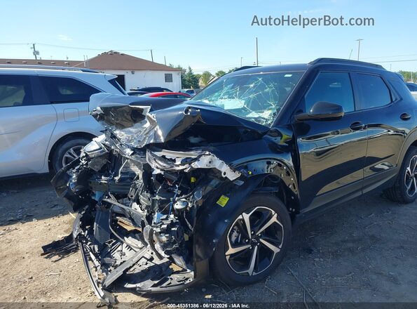 KL79MUSLXPB151868 2023 CHEVROLET TRAILBLAZER Черный Вид спереди