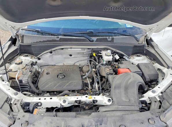 KL79MVSL0PB204910 2023 CHEVROLET TRAILBLAZER Белый Вид задней части салона