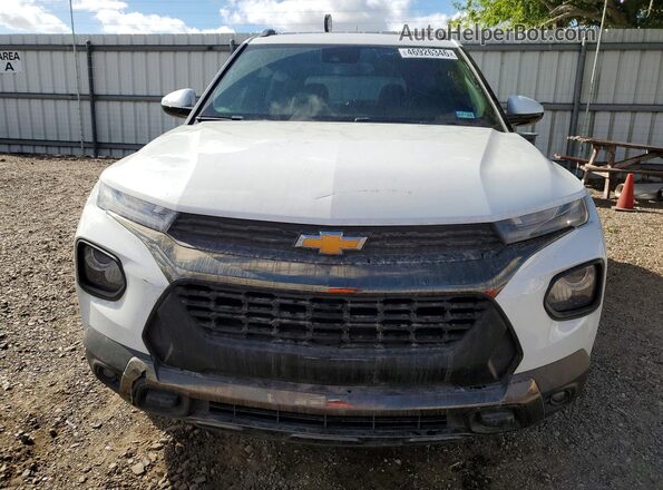 KL79MVSL0PB204910 2023 CHEVROLET TRAILBLAZER Белый Вид спереди
