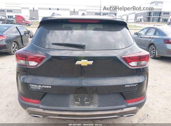 KL79MVSL1NB053895 2022 CHEVROLET TRAILBLAZER Black 