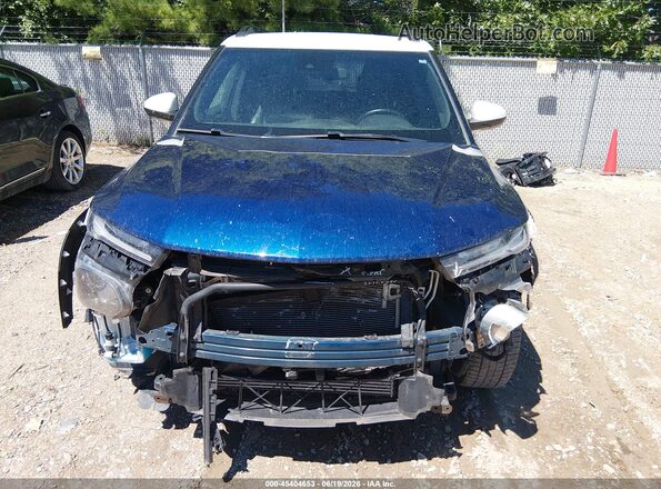 KL79MVSL1NB060331 2022 CHEVROLET TRAILBLAZER Blue Սալոնի հետևի տեսք
