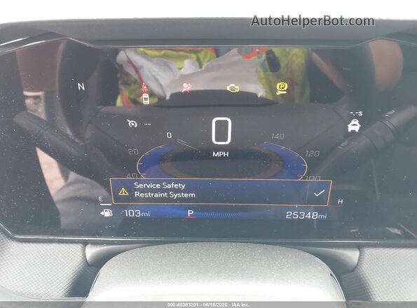 KL79MVSL1SB068974 2025 CHEVROLET TRAILBLAZER Green Rear seats view