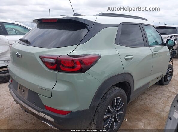 KL79MVSL1SB068974 2025 CHEVROLET TRAILBLAZER Green Rear right