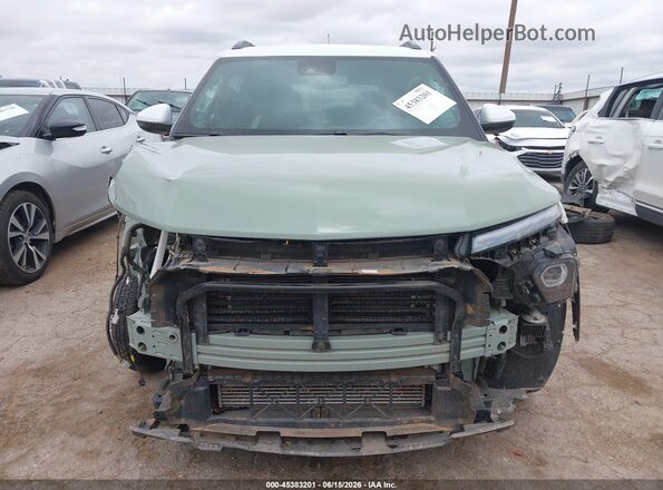 KL79MVSL1SB068974 2025 CHEVROLET TRAILBLAZER Green Front view