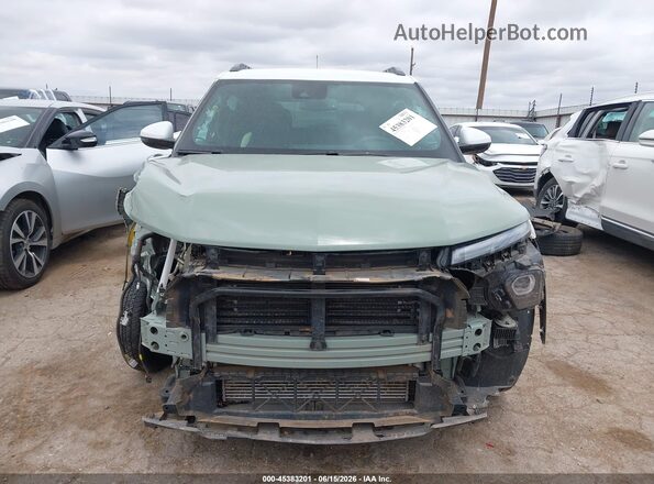 KL79MVSL1SB068974 2025 CHEVROLET TRAILBLAZER Green Instrument cluster view