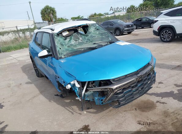 KL79MVSL1SB084771 2025 CHEVROLET TRAILBLAZER Blue Front view