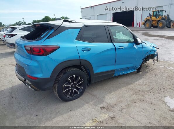 KL79MVSL1SB084771 2025 CHEVROLET TRAILBLAZER Blue Rear right
