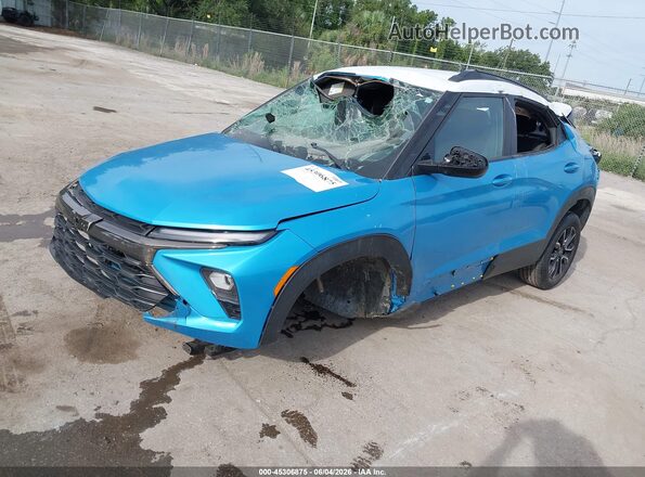 KL79MVSL1SB084771 2025 CHEVROLET TRAILBLAZER Blue Front left