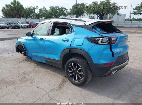 KL79MVSL1SB084771 2025 CHEVROLET TRAILBLAZER Blue Rear left