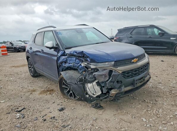 KL79MVSL2NB020646 2022 CHEVROLET TRAILBLAZER Blue Առջևի աջ
