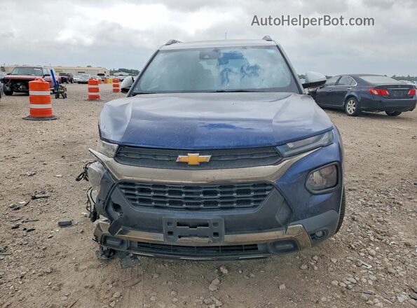 KL79MVSL2NB020646 2022 CHEVROLET TRAILBLAZER Blue Դիմացի տեսք
