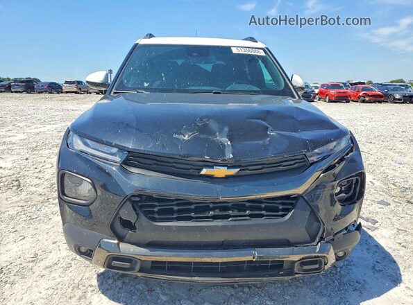 KL79MVSL3PB176018 2023 CHEVROLET TRAILBLAZER Black Front view