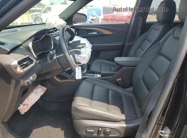 KL79MVSL4NB053003 2022 CHEVROLET TRAILBLAZER Black Widok wnętrza z przodu