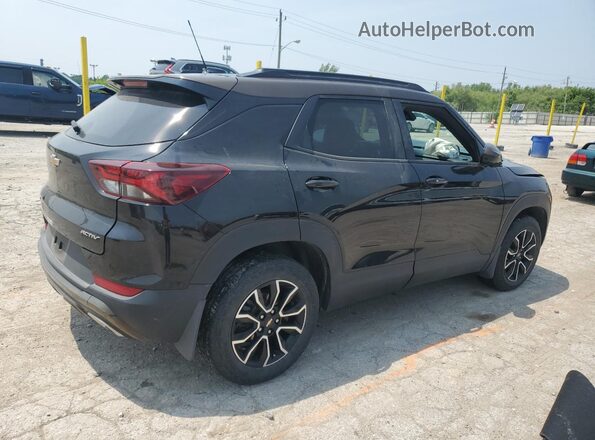 KL79MVSL4NB053003 2022 CHEVROLET TRAILBLAZER Black Tył prawy