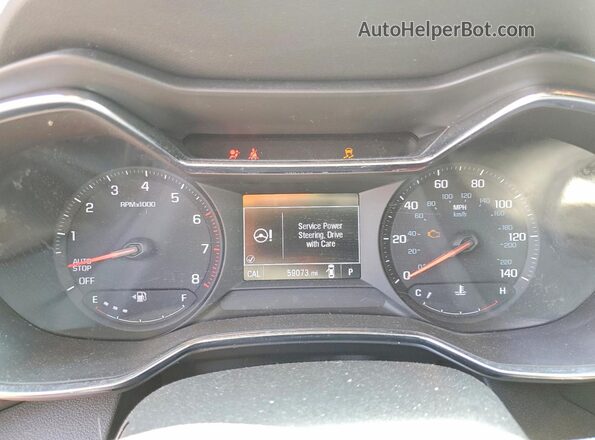 KL79MVSL5PB041722 2023 CHEVROLET TRAILBLAZER Gray Սարքավորումների վահանակի տեսք