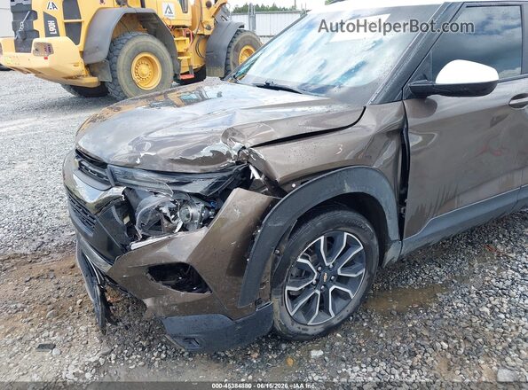 KL79MVSL7NB067896 2022 CHEVROLET TRAILBLAZER Brown Դիմացի տեսք