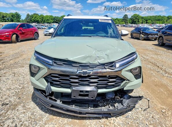 KL79MVSL7RB114995 2024 CHEVROLET TRAILBLAZER Green 
