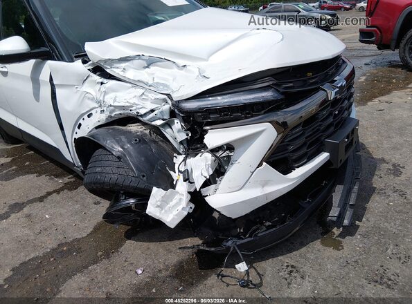 KL79MVSL7SB104568 2025 CHEVROLET TRAILBLAZER White Front view