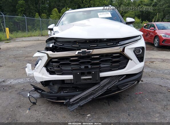 KL79MVSL7SB104568 2025 CHEVROLET TRAILBLAZER White Dashboard view