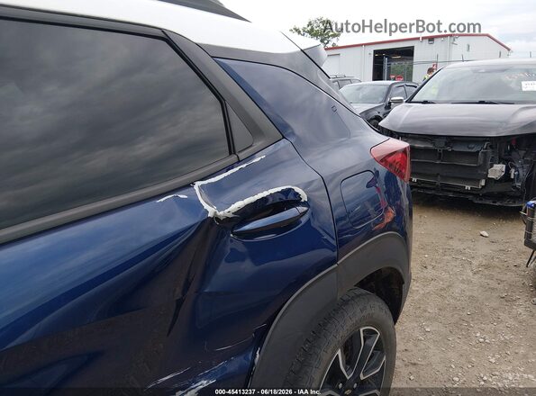 KL79MVSL9NB094551 2022 CHEVROLET TRAILBLAZER Blue 