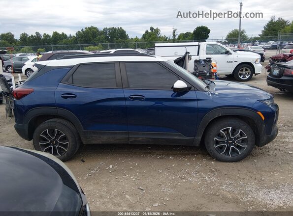 KL79MVSL9NB094551 2022 CHEVROLET TRAILBLAZER Blue Սալոնի 360 աստիճան տեսք