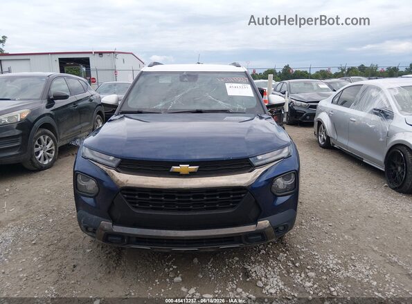 KL79MVSL9NB094551 2022 CHEVROLET TRAILBLAZER Blue Սալոնի հետևի տեսք