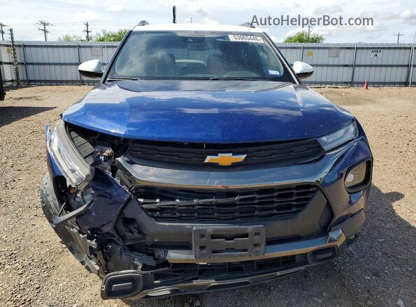 KL79MVSL9PB089823 2023 CHEVROLET TRAILBLAZER Blue Front view