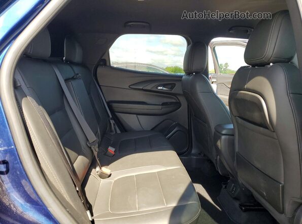 KL79MVSL9PB089823 2023 CHEVROLET TRAILBLAZER Blue Rear seats view