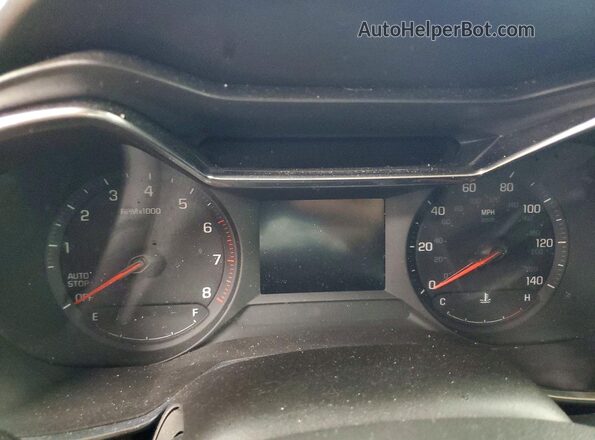 KL79MVSLXPB096098 2023 CHEVROLET TRAILBLAZER White Вид щитка приладів