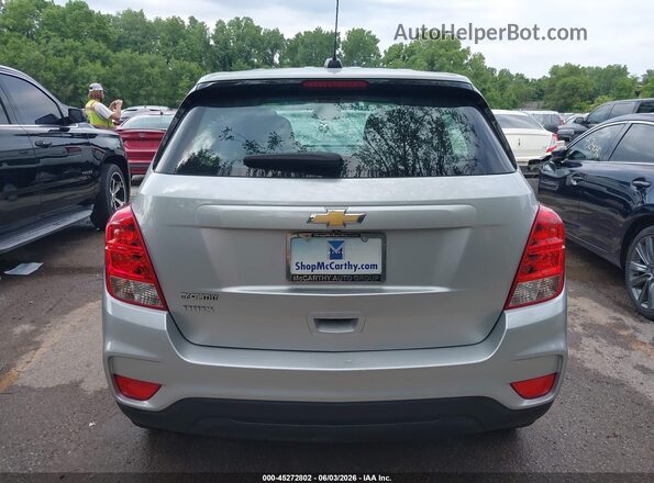 KL7CJKSB0HB123699 2017 CHEVROLET TRAX Silver 