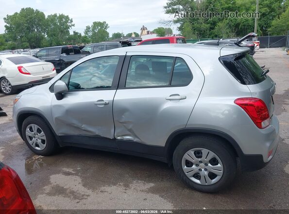 KL7CJKSB0HB123699 2017 CHEVROLET TRAX Silver სალონის 360-გრადუსიანი ხედი