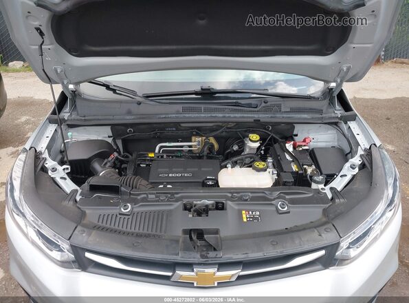 KL7CJKSB0HB123699 2017 CHEVROLET TRAX Silver უკანა ხედი