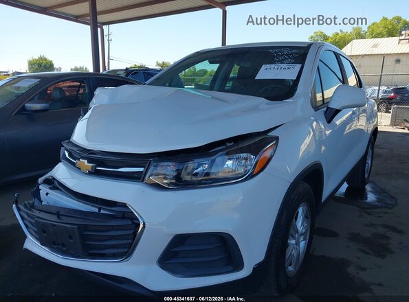 KL7CJKSB0LB045238 2020 CHEVROLET TRAX White Przód lewy