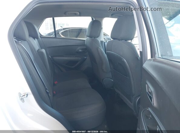 KL7CJKSB0LB045238 2020 CHEVROLET TRAX White Widok naklejki z numerem VIN