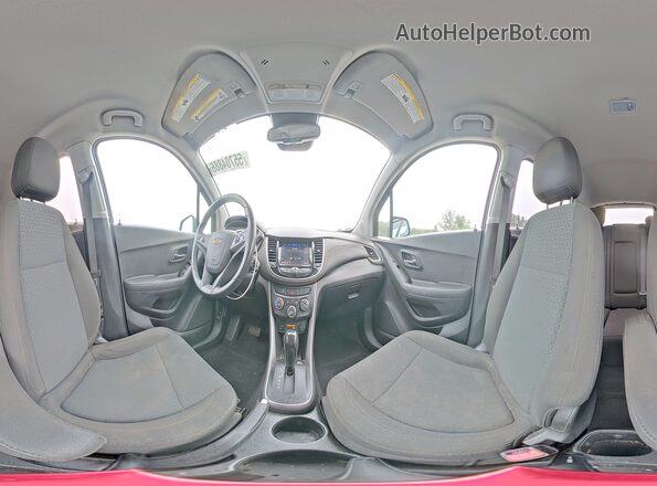 KL7CJKSB1LB086106 2020 CHEVROLET TRAX Black Widok wnętrza 360 stopni