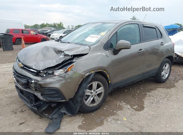 KL7CJKSB1LB342003 2020 CHEVROLET TRAX Brown Front left