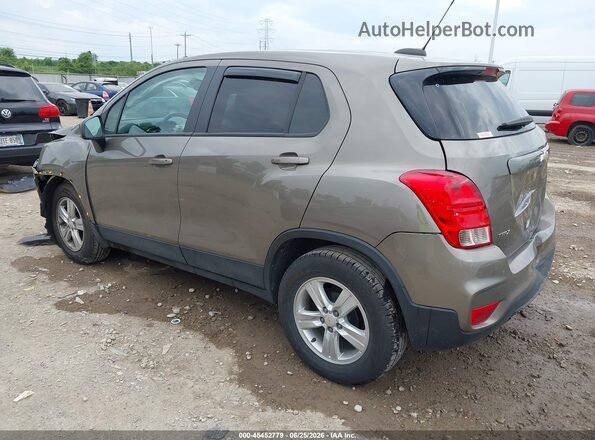 KL7CJKSB1LB342003 2020 CHEVROLET TRAX Brown Rear left