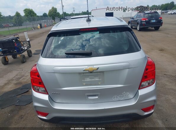 KL7CJKSB2LB038310 2020 CHEVROLET TRAX Silver 