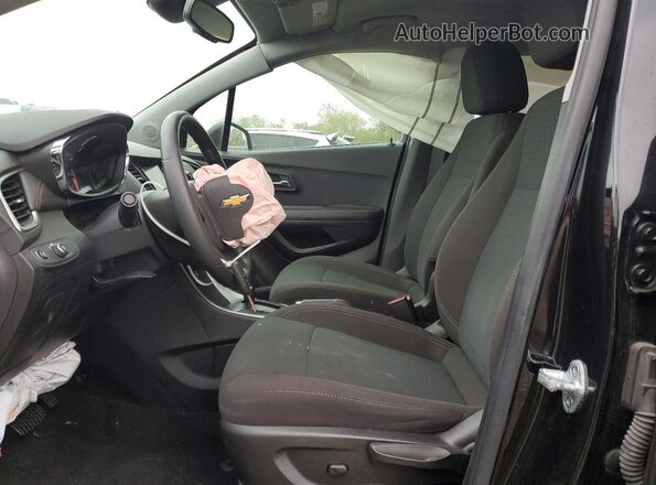 KL7CJKSB2LB328031 2020 CHEVROLET TRAX Black Вид салону спереду