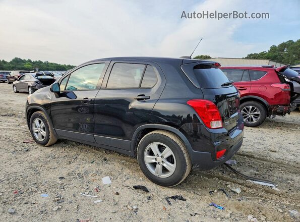 KL7CJKSB2LB333598 2020 CHEVROLET TRAX Black უკანა მარცხენა