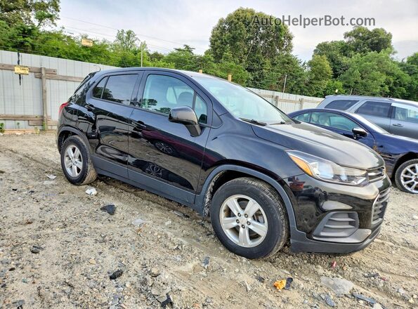 KL7CJKSB2LB333598 2020 CHEVROLET TRAX Black წინა მარჯვენა