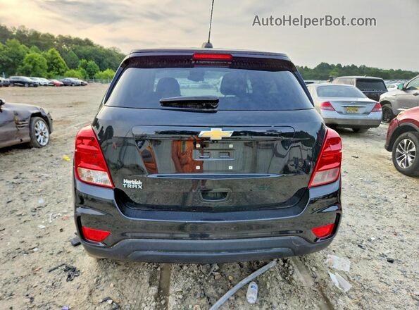 KL7CJKSB2LB333598 2020 CHEVROLET TRAX Black უკანა ხედი