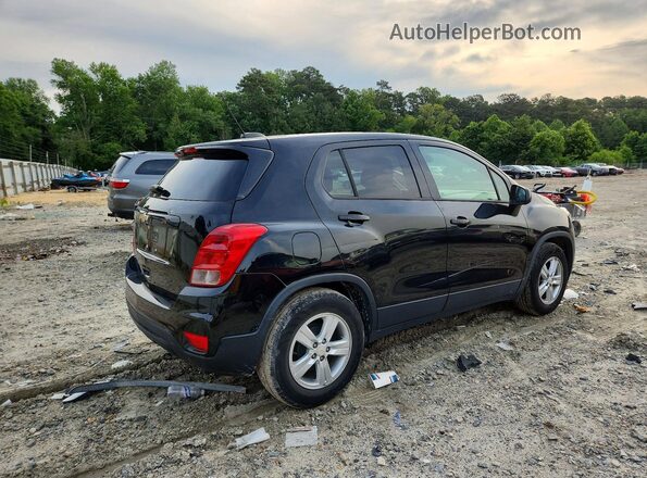KL7CJKSB2LB333598 2020 CHEVROLET TRAX Black უკანა მარჯვენა
