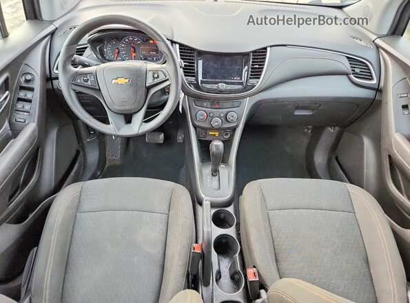KL7CJKSB2LB333598 2020 CHEVROLET TRAX Black წინა პანელის ხედი