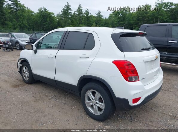 KL7CJKSB2MB301672 2021 CHEVROLET TRAX White Trasero izquierdo