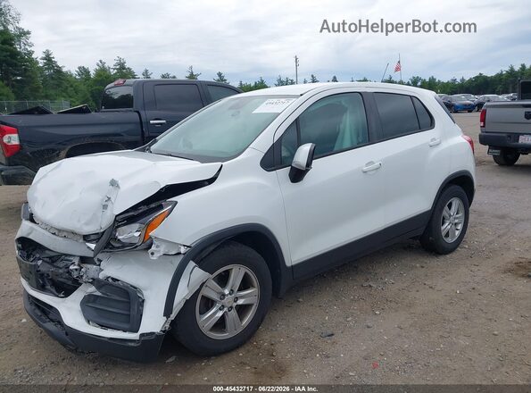 KL7CJKSB2MB301672 2021 CHEVROLET TRAX White Vista tres cuartos delantera izquierda