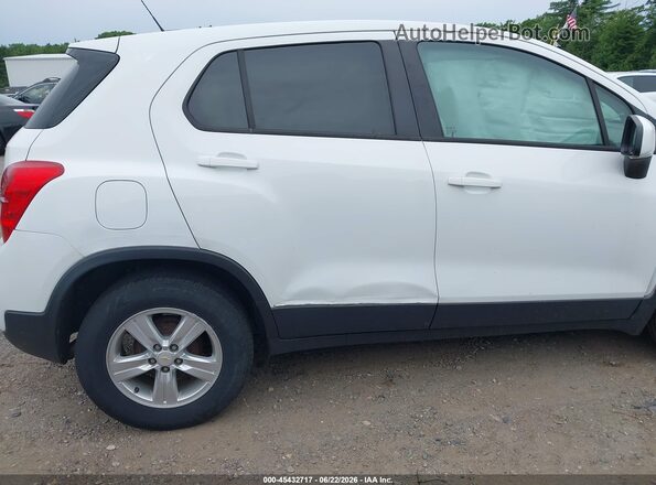 KL7CJKSB2MB301672 2021 CHEVROLET TRAX White 